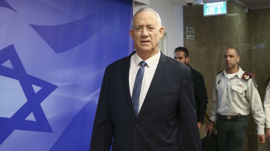 Outgoing Defense Minister Benny Gantz says the US is making a mistake, and Israel won't play along.