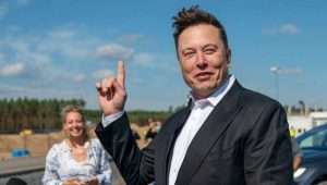 Elon Musk bei seinem Besuch in Israel 2018.