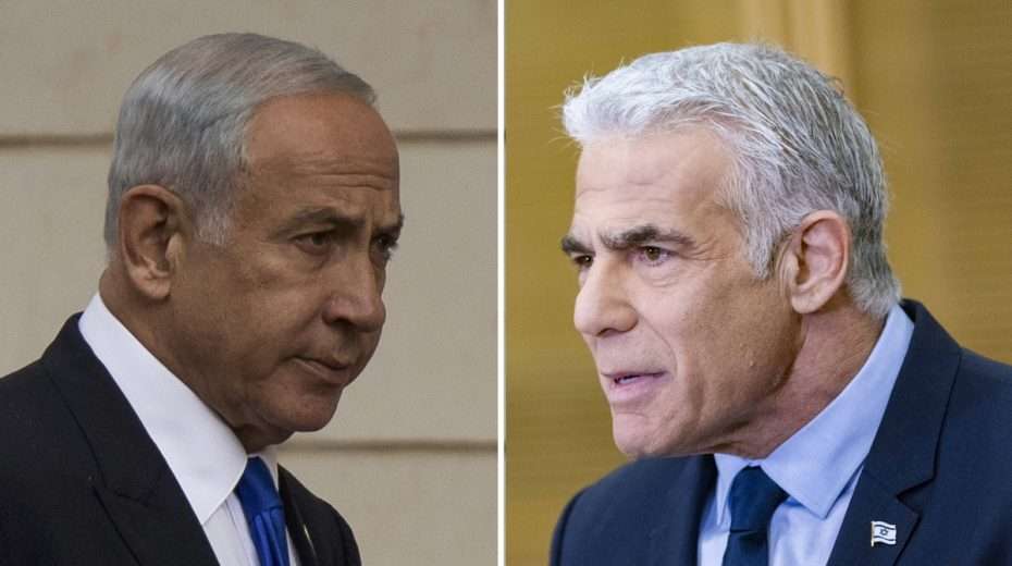 Lapid claimed Netanyahu wouldn't accept the results of the election, but now he appears to be doing just that.