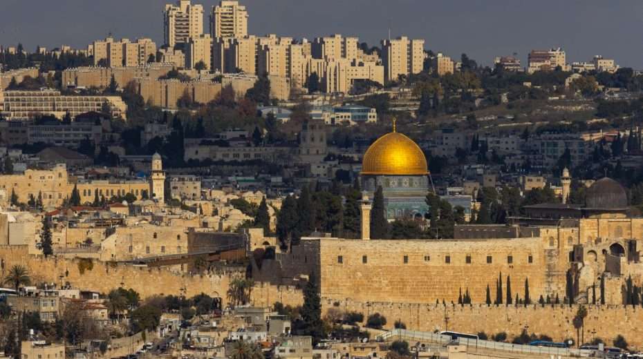 Der Tempelberg in Jerusalem. Sein Status als drittheiligste Stätte des Islams ist bestenfalls zweifelhaft, und dennoch wollen die Muslime von Juden eine Eintrittsgebühr verlangen!