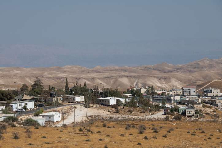 Wohngebäude in der jüdischen Siedlung Kfar Eldad