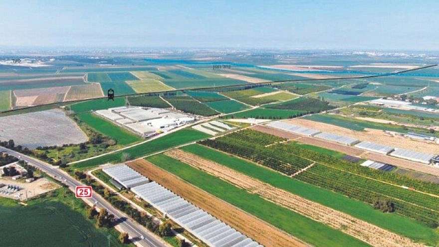 Der Ort, an dem die neue Stadt Hanun als israelische Antwort auf den palästinensischen Terror gebaut werden soll.
