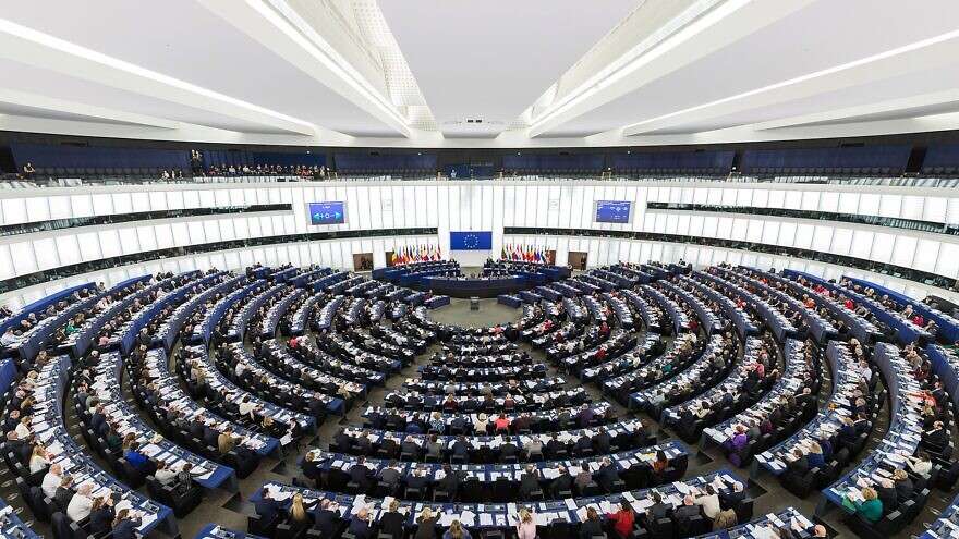 Das Parlament der Europäischen Union. Die Europäer möchten, dass Israel sich ihren Vorstellungen anpasst