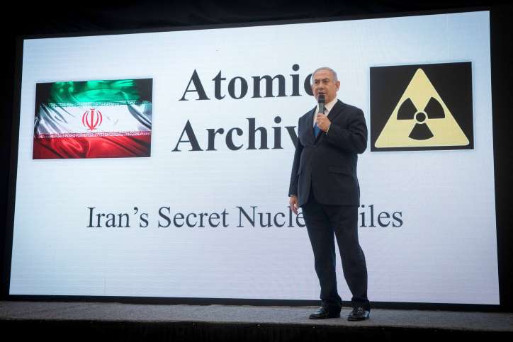 Premierminister Benjamin Netanjahu warnt vor einer iranischen Atombombe.