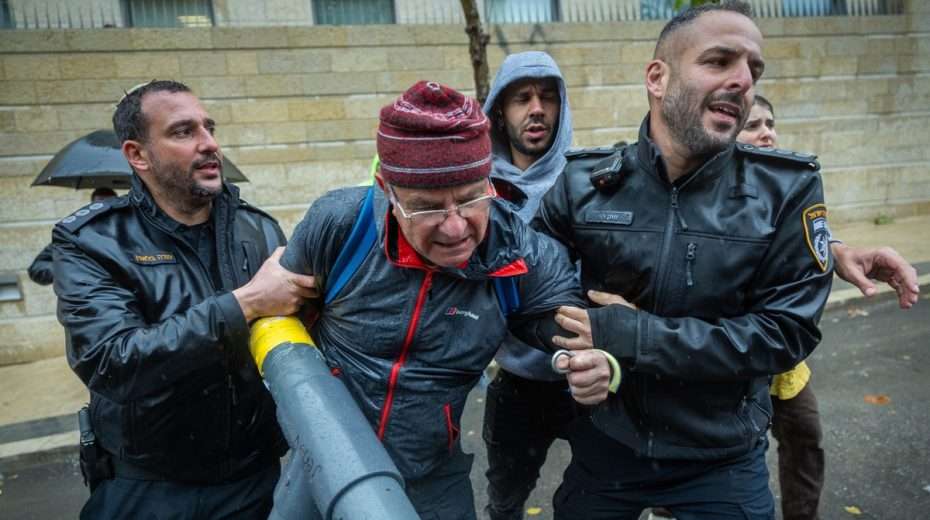 The Only Solution Activists clash with police in Jerusalem. There is only one place Israel fill find true rest from its internal and external conflicts - in their Messiah.