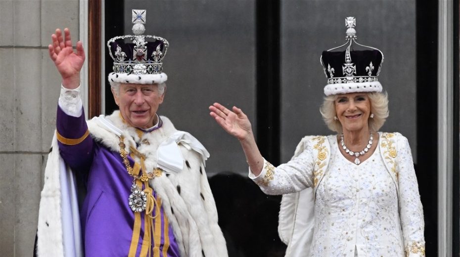 What Did King Charles III Say to Israel’s President at His Coronation? King Charles III and Queen Camilla at their coronation in London. Photo by EPA-EFE/Neil Hall