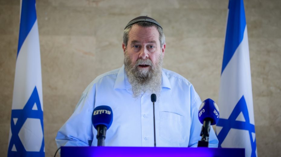Religion as a Fourth Branch of Government? Avi Maoz, head of the religious Noam party, wants the Chief Rabbinate to become the fourth branch of government. Photo by Erik Marmor/Flash90