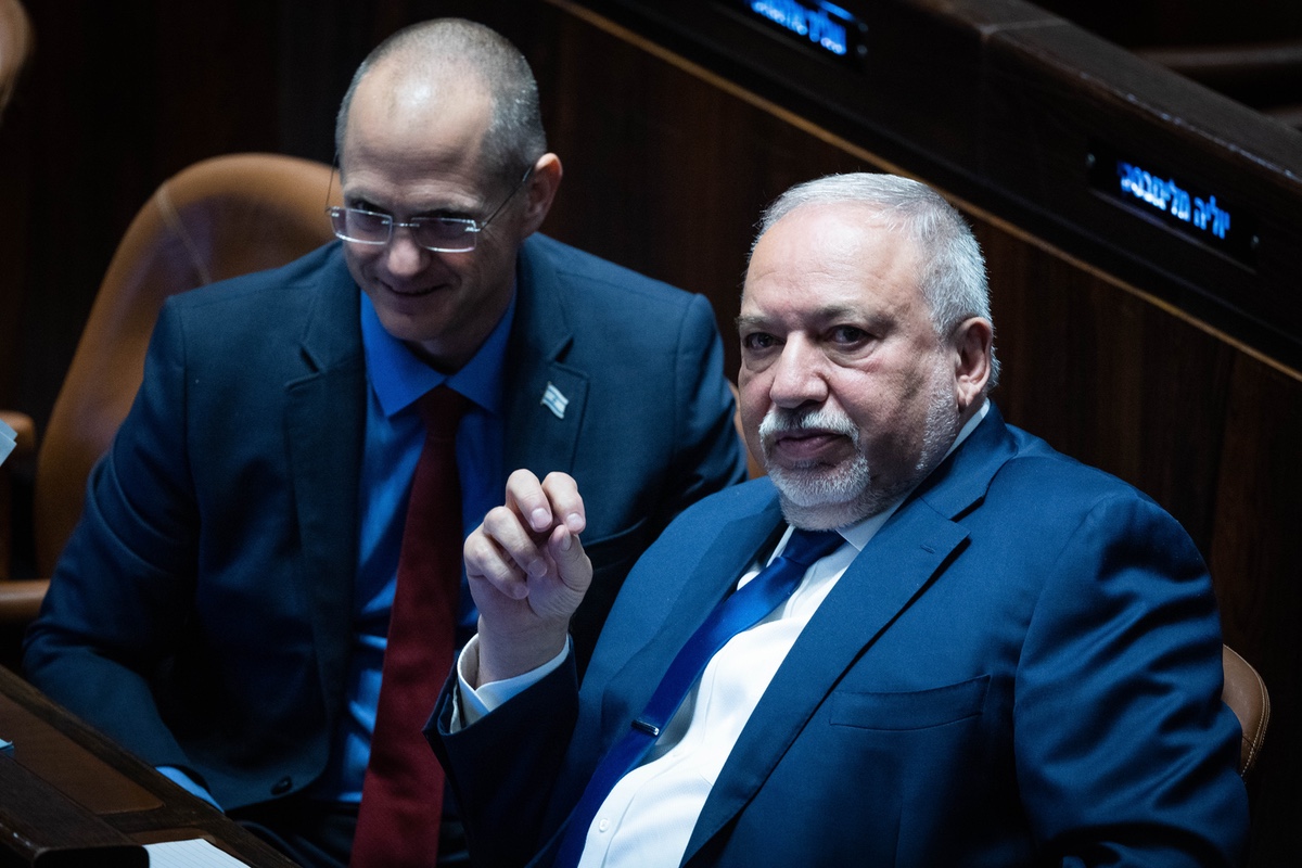 Once an ally, Liberman is now a fierce opponent of Netanyahu. And as an avowed secularist, he doesn't think much of Orthodox Jews, either. Photo by Yonatan Sindel/Flash90