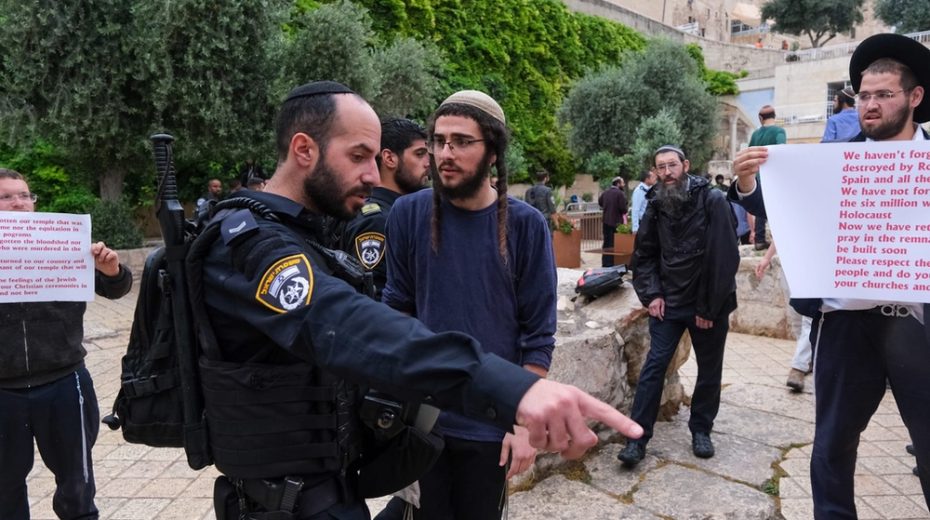 “Christians, Go Home!” Shout Orthodox Jews at Temple Mount