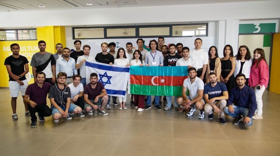 ‘Its Agriculture With No Borders’: Israel Teaches Students to Make World Bloom Students from Israel and Azerbaijan learn together how to conduct agriculture on difficult terrain. Photo by Kobi Natan/TPS