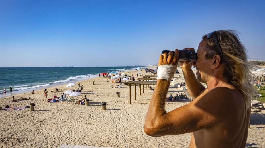 Visit Israel – Ministry of Tourism Campaign Goes Live Nitzanim Beach. Photo by Olivier Fitoussi/Flash90