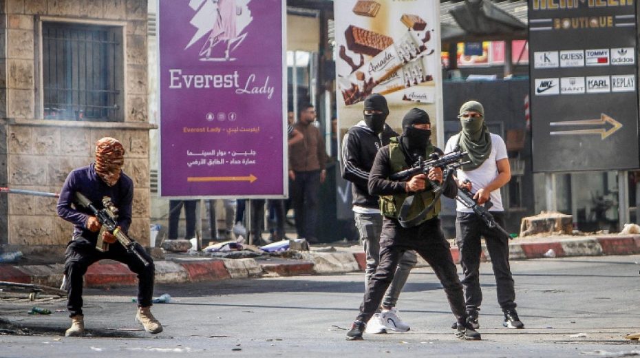 Inside the Jenin Refugee Camp, the Palestinian ‘Martyr’s Capital’ Armed Palestinians in Jenin as Israel begins a major aerial and ground offensive in the northern Samaria city. July 3, 2023. Photo by Nasser Ishtayeh/Flash90.