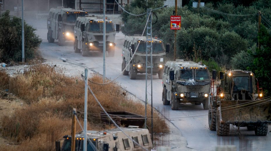 Israeli Soldier Killed in Jenin, Hamas Fires Rockets From Gaza Israeli forces begin withdrawing from Jenin on Tuesday after a successful operation against the Palestinian terrorist infrastructure there. Photo by Nasser Ishtayeh/Flash90