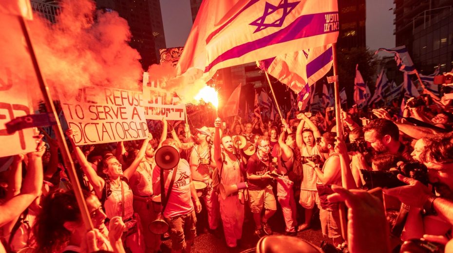 Israel's enemies see in her internal strife, which has gone beyond opposition to judicial reform, the beginning of the end for the Jewish state. Photo by Yossi Aloni/Flash90
