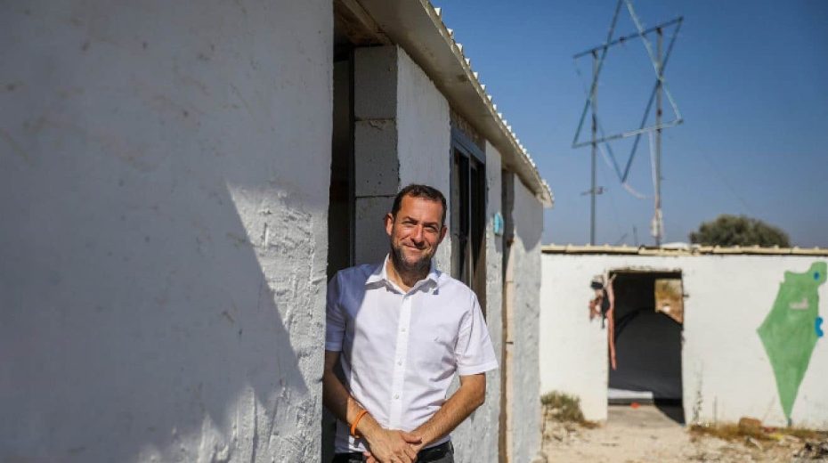 Netanyahu urged to send more Jews to live in Judea and Samaria Samaria Regional Council head Yossi Dagan poses for a picture in the Evyatar outpost in Samaria, June 22, 2023. Photo by Flash90.