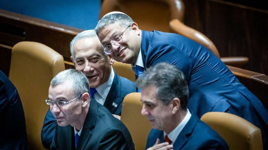 Tachles with Aviel – Netanyahu vs Ben-Gvir Netanyahu and Ben-Gvir often disagree. Yonatan Sindel/Flash90