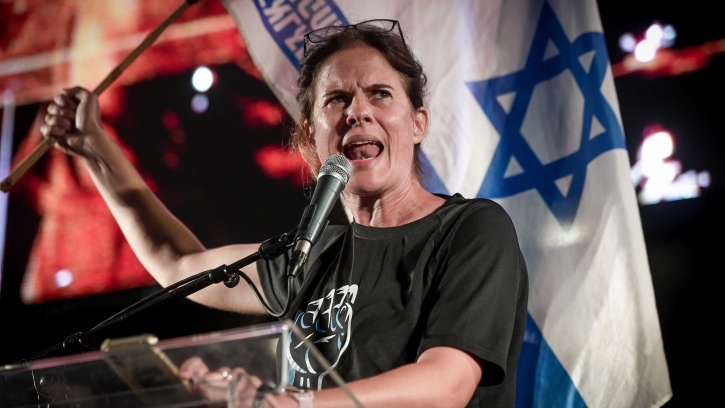What’s to become of Israel this week? Anti-Netanyahu protest leader Shikma Bressler says the current government are all Nazis, with whom there can be no compromise. Photo by Avshalom Sassoni/Flash90