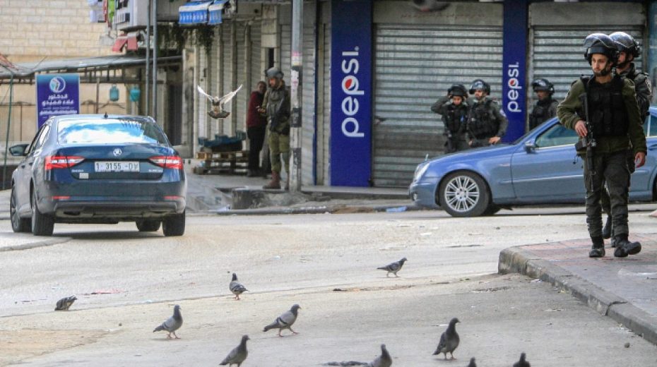 Israeli child wounded by Palestinians near Huwara Israeli security forces stand guard in Huwara, Samaria, March 20, 2023. Photo by Nasser Ishtayeh/Flash90.