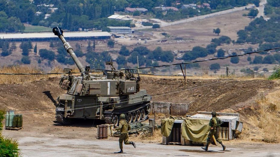 IDF shells Lebanon after Hezbollah fires into Israel IDF Artillery Corps personnel near the border with Lebanon, July 6, 2023. Photo by Ayal Margolin/Flash90.