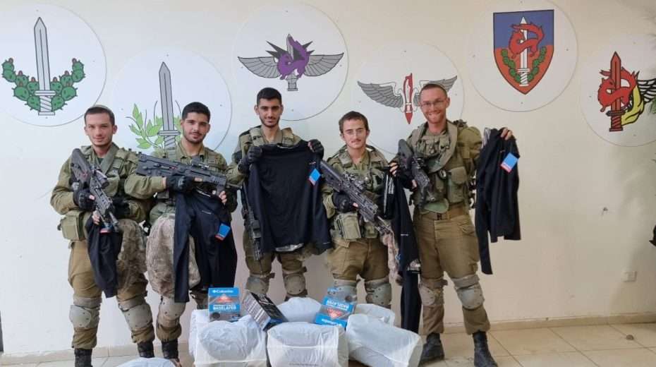 IDF troops receive gear paid for by Israel Today readers.
