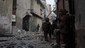 Israeli troops operating in the Hamas-ruled Gaza Strip, Dec. 24, 2023. Credit: IDF.