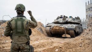 Israeli troops operating in the Hamas-ruled Gaza Strip, Dec. 25, 2023. Credit: IDF.