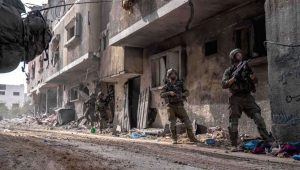 Israeli soldiers in the Gaza Strip. Photo: IDF