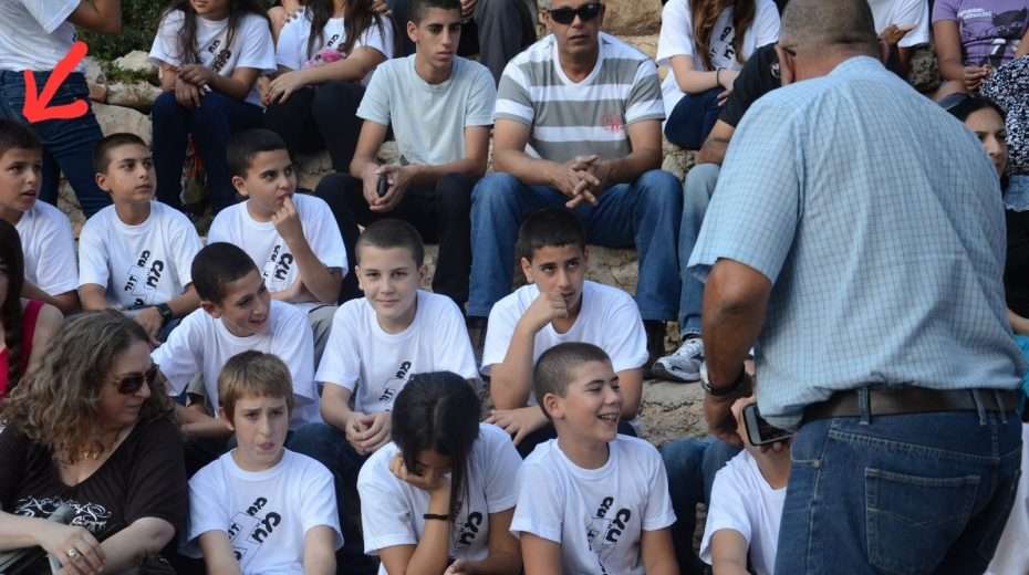This is the school photo with Roi Nahari, who also studied with my son and his friend Dekel. Roi and Dekel were both killed on October 7th. Roi was an officer in the IDF Paratroopers.