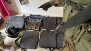 Hamas weapons seized by Israeli soldiers on Dec. 23. Credit: IDF Spokesperson.