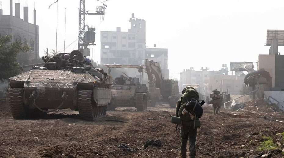IDF soldiers operating in the Gaza Strip, Jan. 19, 2024. Credit: IDF.
