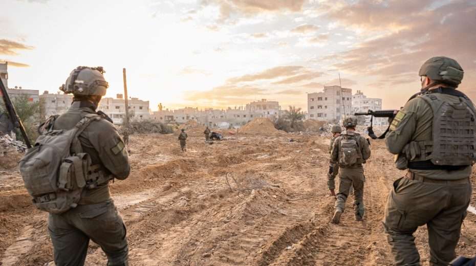 Israeli forces battle Hamas in the Gaza Strip. Photo: IDF Spokesperson