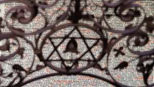 The names of victims of World War II written on the walls of the Interior of the Pinkas synagogue, in the old Jewish quarter of Prague, Czech Republic on March 6, 2016. Photo by Noam Revkin Fenton/FLASH90