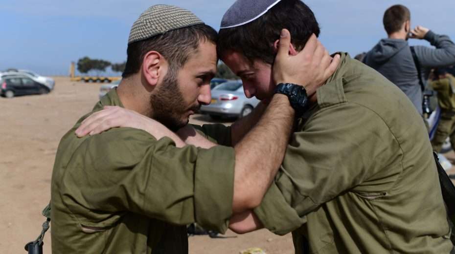 Religious Jews have an additional motivation to fight for their country. Tomer Neuberg/Flash90