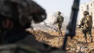 IDF soldiers operating in the Gaza Strip, Jan. 28, 2024. Credit: IDF.