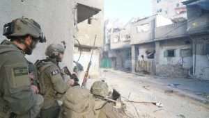 IDF soldiers operating in the Gaza Strip, Jan. 28, 2024. Credit: IDF.