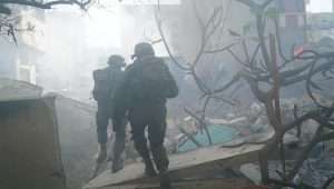 Israel Defense Forces troops operate in the Gaza Strip, Feb. 12, 2024. Credit: IDF.