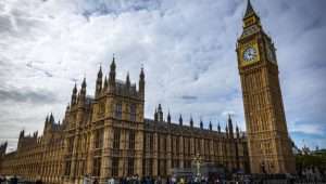 View of Big Ben, on the South Bank of the Thames, in London. September 20, 2022. Photo by Nati Shohat/Flash90