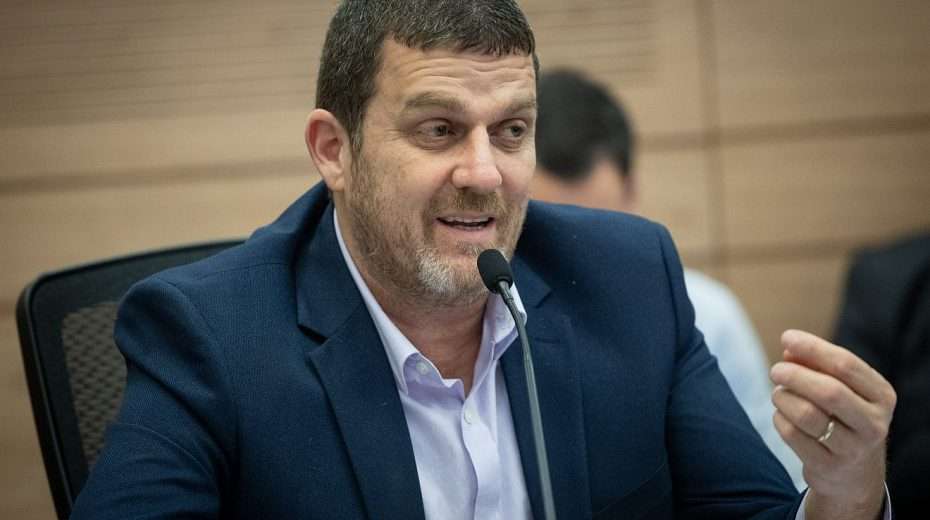 Israeli lawmaker Amit Halevi (Likud Party) speaks during a Knesset Economic Affairs Committee meeting in Jerusalem, Feb. 14, 2024. Photo by Yonatan Sindel/Flash90.