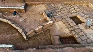 The Israel Antiquities Authority excavation at Megiddo. Photo by Emil Aladjem, Israel Antiquities Authority.