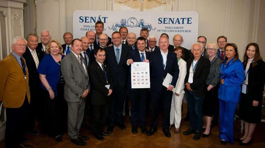 The Israel Allies Foundation policy conference in Prague, June 2023. Photo: Courtesy.