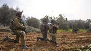 IDF troops operate against Hamas in the Gaza Strip, on February 19, 2023. Credit: IDF