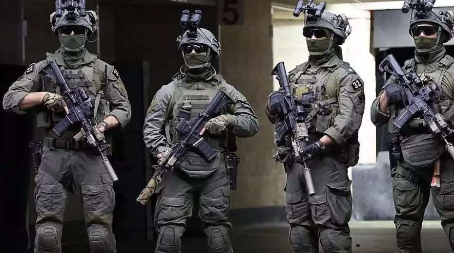 Members of the Israel Police Counter Terror Unit who took part in the rescue mission, February 2024. Photo by Yehonatan Shaul.