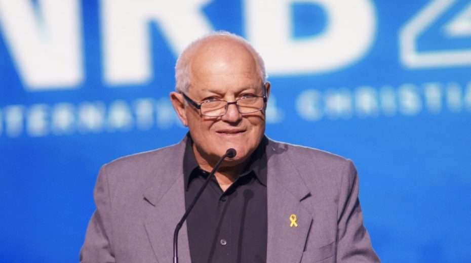 Israel Tourism Minister Haim Katz addresses Christian leaders at the annual NRB Convention in Nashville. Credit: Israel Ministry of Tourism