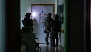 IDF special forces conduct searches at Shifa Hospital in Gaza City on Nov. 15, 2023. Credit: IDF.