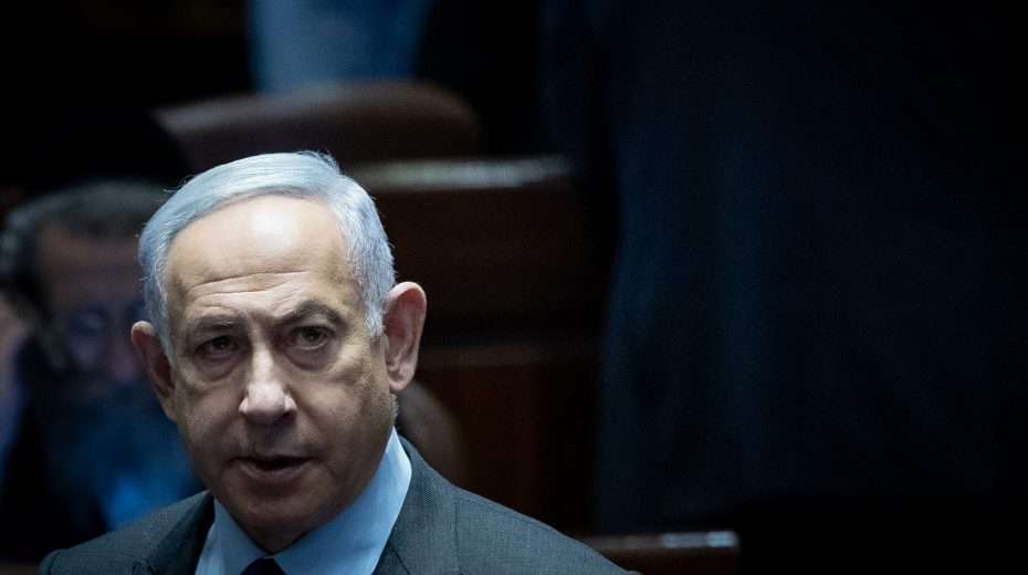 Benjamin Netanyahu. Photo by Yonatan Sindel/Flash90