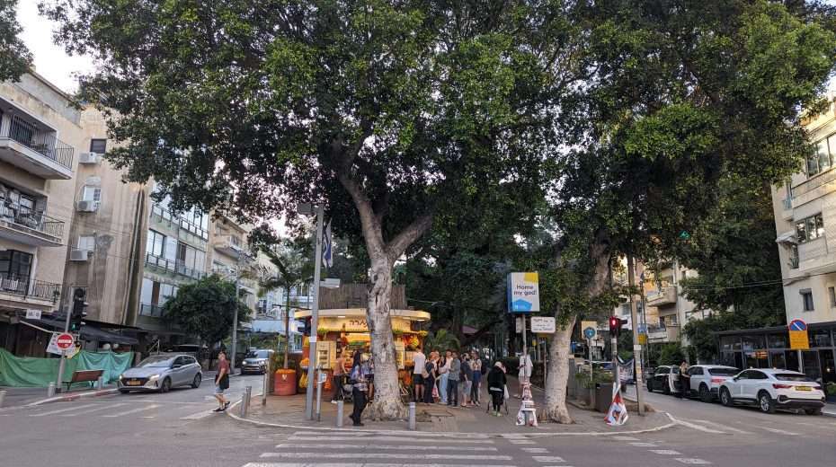 Finally back in Tel Aviv. Photo: Dov Eilon