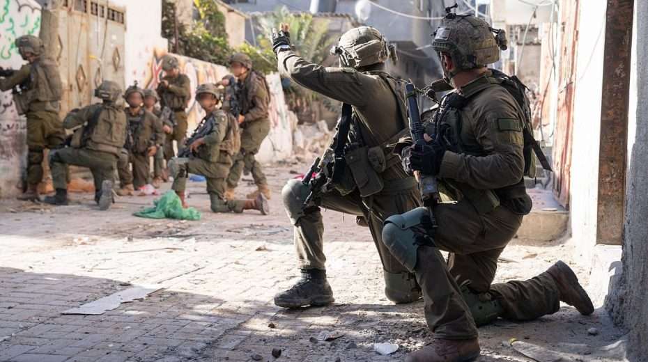IDF troops operating in the Gaza Strip, March 3, 2024. Credit: IDF.