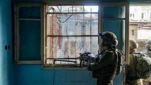 Israeli soldiers during operational activity in the Gaza Strip, March 5, 2024. Credit: IDF.