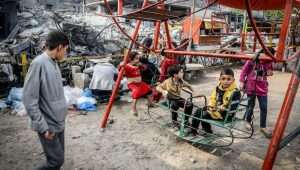 Children in Rafah. Photo by Abed Rahim Khatib/Flash90