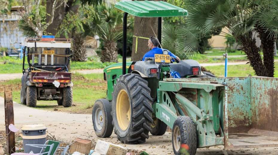 View of Kibbutz Be'eri on January 3, 2024. Photo: Moshe Shai/FLASH90